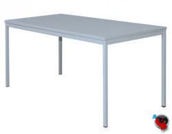 Schreibtisch-Besprechungstisch-Konferenztisch-Besuchertisch 180 x 80 cm lichtgrau - Platte 25 mm stark- super stabil - sofort lieferbar - Preishit !